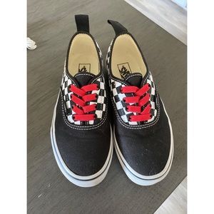 Vans checkered slip on